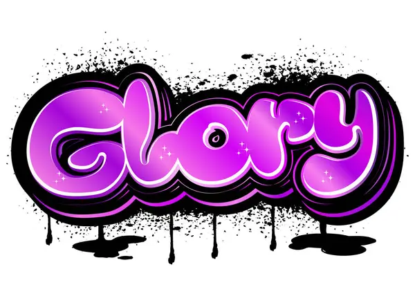  Graffiti harfleri tipografi sanatı çizimi