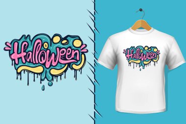 Tişört ve giysi modası renkli tipografi tasarımından alıntılar yapıyor