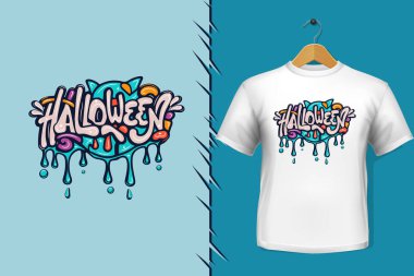 Tişört ve giysi modası renkli tipografi tasarımından alıntılar yapıyor