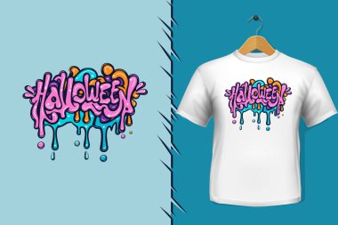 Tişört ve giysi modası renkli tipografi tasarımından alıntılar yapıyor