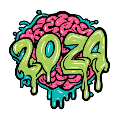 Graffiti harfleri tipografi sanatı çizimi