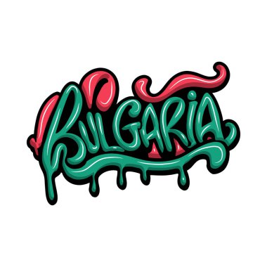 Ülkelerin ulusal bayrakları dünya tipografisi