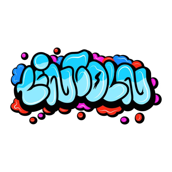 Grafiti isimleri elle çizilmiş.