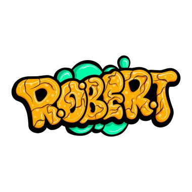 Grafiti isimleri elle çizilmiş.