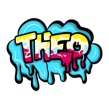 Grafiti isimleri elle çizilmiş.