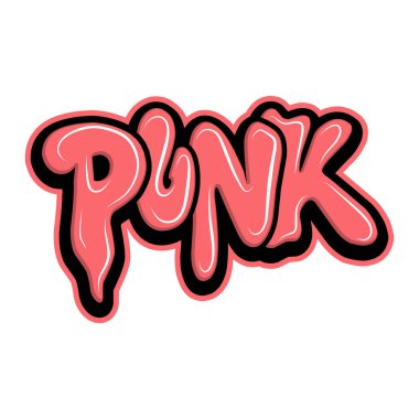 Graffiti harfleri tipografi sanatı çizimi