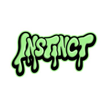 Graffiti harfleri tipografi sanatı çizimi