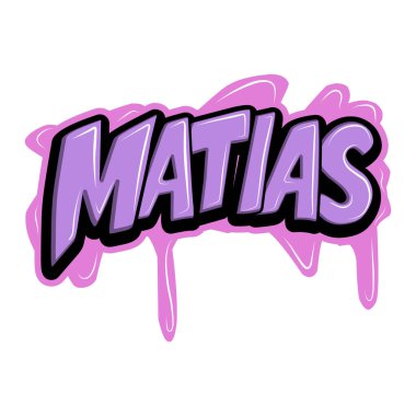 Graffiti harfleri tipografi sanatı çizimi