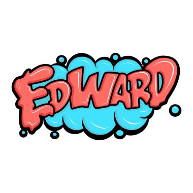 Graffiti harfleri tipografi sanatı çizimi