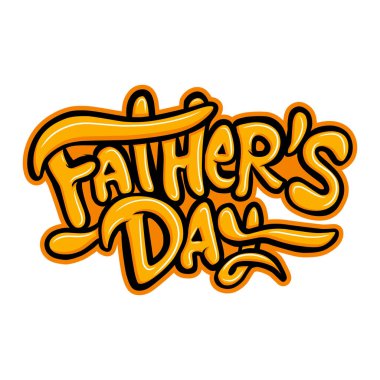 Babalar Günü Graffiti Sanat Çizimleri Günü 'nüz kutlu olsun.