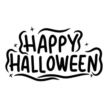 Mutlu Cadılar Bayramı Graffiti etiketleri