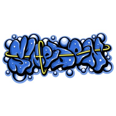 Grafiti sanatında ülke bayrağı