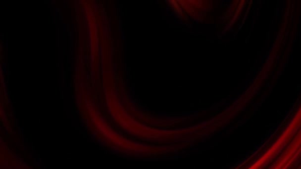 Червоне Світло Абстрактний Фон Дизайн Ілюстрації Сучасна Наукова Хвиля Фізика — стокове відео