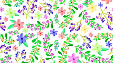 Çiçeksiz suluboya desenli narin yapraklar ve çiçekler. Bahar Çiçeği Tebrik Kartları, Reklamcılık, Afişler, Broşürler ve İlanlar İçin Tasarım. Tropik Yaz Konsepti, Tasarım Elementi. Şeffaf arkaplan, vektör (eps) dosyası kullanılabilir.