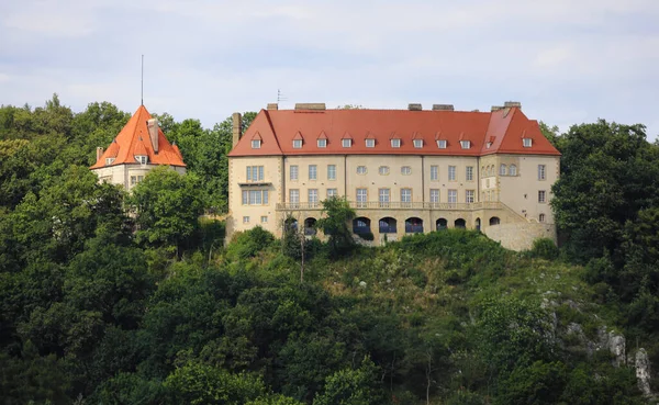 Замок Пшегожалах Польша — стоковое фото