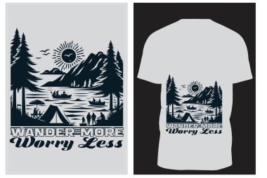 Yaz kampı tişörtü tasarımları