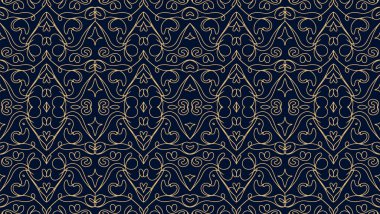 Zarif Altın Çizgi Deseni Soyut arkaplan vektörü, Soyut arkaplan tasarımı