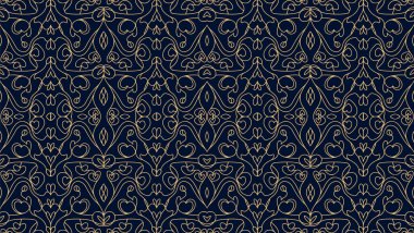 Zarif Altın Çizgi Deseni Soyut arkaplan vektörü, Soyut arkaplan tasarımı