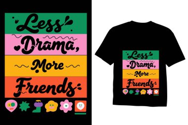 Arkadaşlık tişörtü tasarımı
