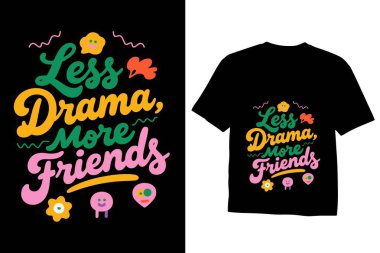 Arkadaşlık tişörtü tasarımı