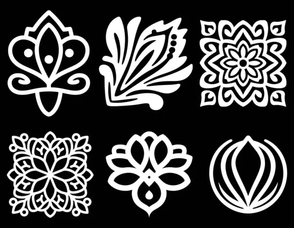 Zarif Lüks Süslü Şablonlar Tasarımı