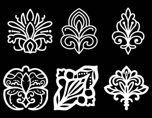 Zarif Lüks Süslü Şablonlar Tasarımı