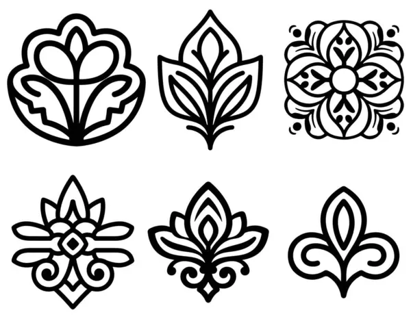 Zarif Lüks Süslü Şablonlar Tasarımı