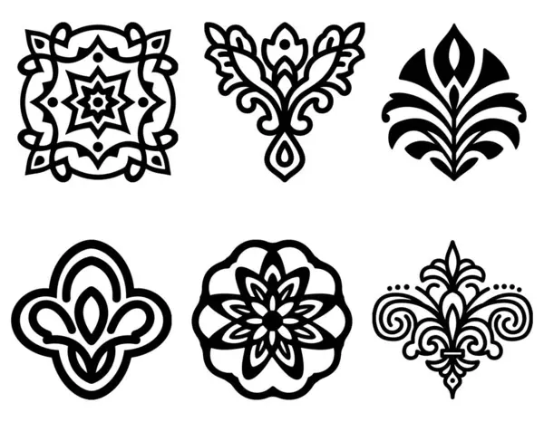 Zarif Lüks Süslü Şablonlar Tasarımı