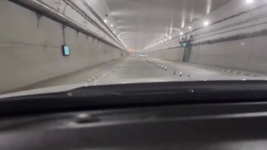 Hindistan 'ın Atal Tüneli içinde