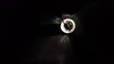 Bir bardak suyun soyut arkaplanı