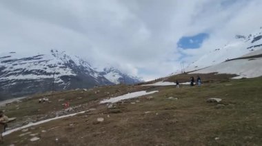 Güzel dağ manzarası. Doğa, seyahat
