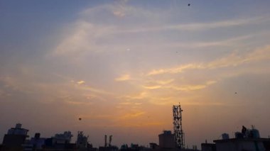 Barselona şehrinin manzarası