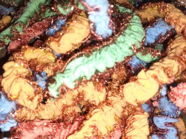 çok renkli boncukların arkaplanı