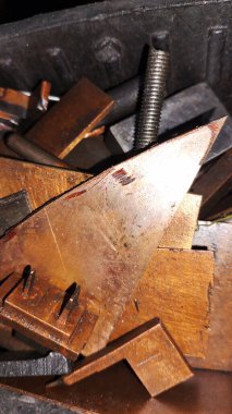 Marangoz için bir takım araçlar