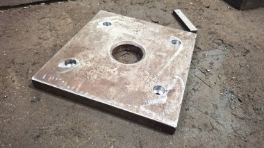 çelik plaka kesmek için kullanılır..