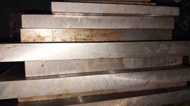Ahşap üretimi için çelik çubuk.