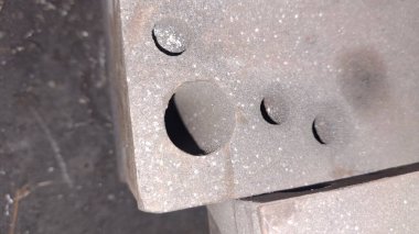 eski paslı metal doku arkaplanı