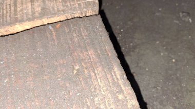 Ahşap doku arka planı. Koyu renkli ahşap.