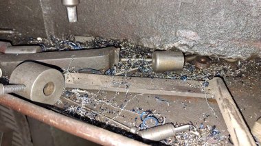 Bir araba motorunu kapat