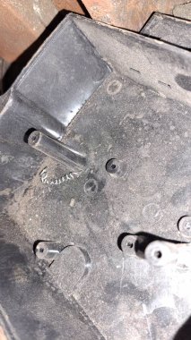 Araba motoru parçaları. araba parçalarının bir kısmı