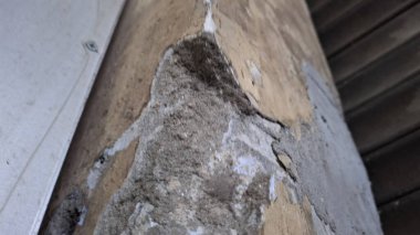 Eski beton duvar arka planı