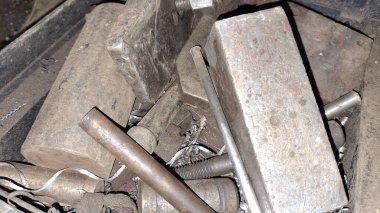 Araba motoru parçaları, kapatın.