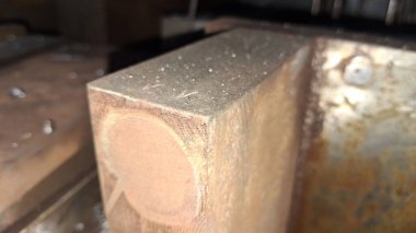 Mağazadaki eski ahşap fıçı