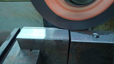 çelik metal boru, saplı.