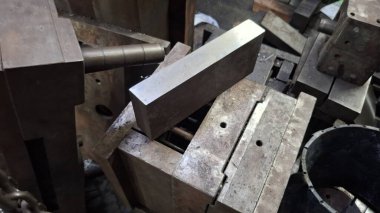 Bir sürü çipi olan metal parçacıklar soyut arka plan, doku, duvar kağıdı