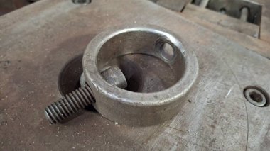 Bir sürü çipi olan metal parçacıklar soyut arka plan, doku, duvar kağıdı