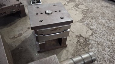 Bir sürü çipi olan metal parçacıklar soyut arka plan, doku, duvar kağıdı