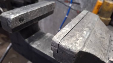 Bir sürü çipi olan metal parçacıklar soyut arka plan, doku, duvar kağıdı