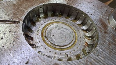 Makine, makine çalışıyor.