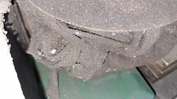 Metal bir boru görüntüsü